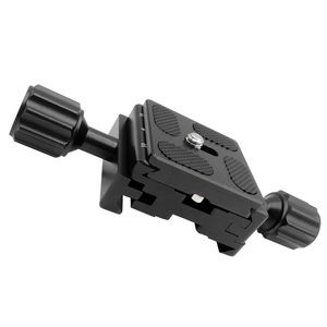 Hızlı bırakma kelepçesi montaj adaptörü klipsi kamera tripodu hızlı bırakma kelepçesi - Product Image 3