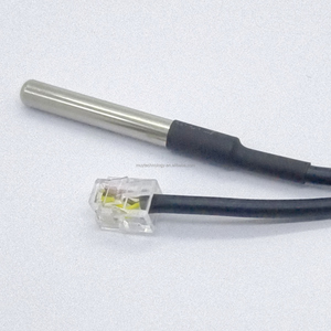Sensor de temperatura digital impermeable DS18B20 con sonda de acero inoxidable SUS304 para proyectos IoT y monitoreo remoto - Product Image 3
