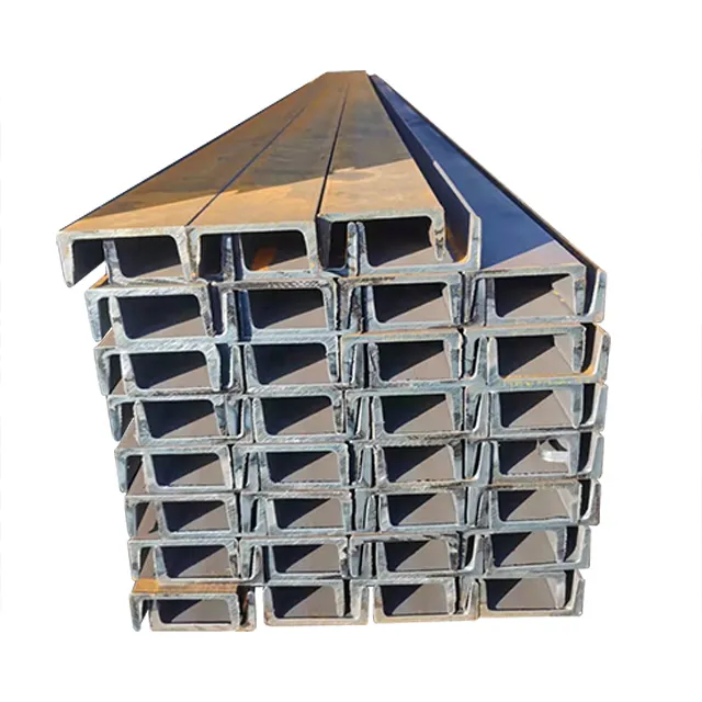 Shandong-marco de acero de alta calidad, canal de acero en forma de c t, galvanizado por inmersión en caliente, Purina c u z y haz, precio en venta