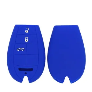 For Jeep Dodge Silicone <strong>Key</strong> Case Cover JCUV Ddart Challenger Charger Magnum <strong>Journey</strong> Ram Jeep Chrysler 300 Keychain Car <strong>Key</strong> Cover - Product Image 3