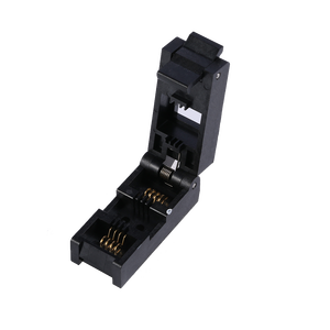 Zócalo de programador de Chip de grado Industrial duradero SOP8 Zócalo de prueba de Chip de paso de 1,27mm Zócalo IC para fabricación de semiconductores - Product Image 6