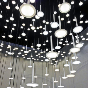 Modern Art Deco Customizable Big Hotel Lobby <strong>Lighting</strong> Glass Crystal Large Luxury Led Chandelier - Product Image 3