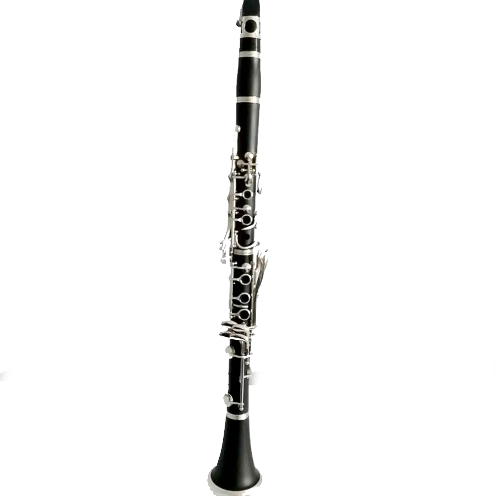 Clarinetti in metallo con piastra in nichel con corpo in gomma dura OEM