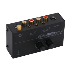 Preamplificador de preamplificador de fono ultracompacto con controles de nivel y volumen Entrada y salida RCA 1/4 - Product Image 5