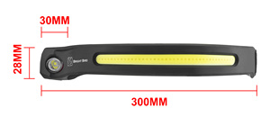 Đèn pha cầm tay chống nước Bright Bird, đèn pin chiếu sáng mạnh, đèn chạy bộ, đèn cắm trại, câu cá, đèn pha LED COB sạc lại được - Product Image 6