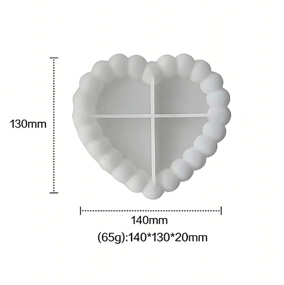 White - Heart - Shaped - 3