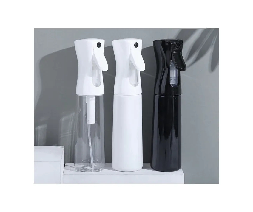 Pulverizador de niebla fina de alta gama, se puede llenar con gatillo de alta presión, limpieza y desinfección, botella de spray