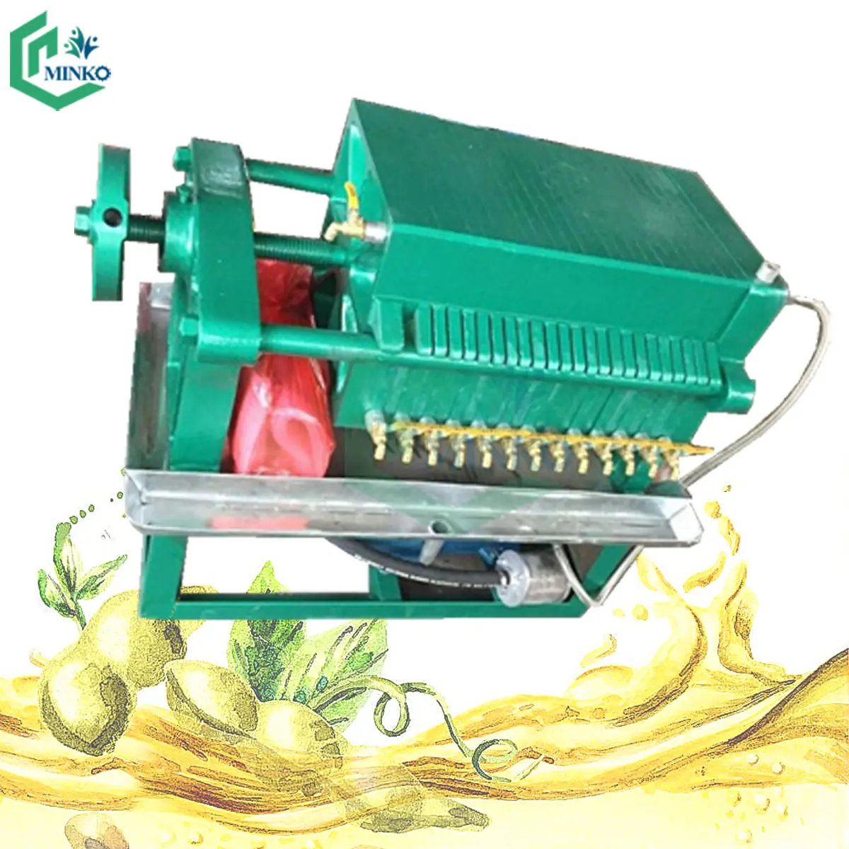 Cozinhar óleo placa e quadro filtro imprensa máquina água sólido separado máquina óleo vegetal animal filtro
