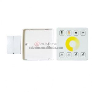 Cct điều khiển 12V 24V DC 10A không dây RF cảm ứng mờ chuyển 86 Bảng điều chỉnh Dimmer từ xa cho 5050 2835 <span class=keywords><strong>LED</strong></span> kép dải màu ánh sáng - Product Image 5
