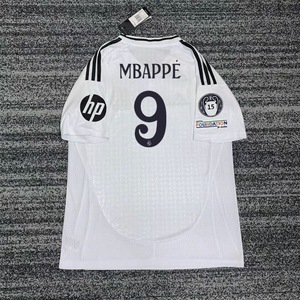 Мадридский тайский 2024 2025 Mbappe, Футбольная майка, 2425 Bellingham Fis Edition, Мадридская футбольная рубашка, спортивная одежда для взрослых детей