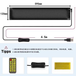 Pannello a matrice con schermo a Led morbido con messaggio di animazione FPCB con schermo flessibile a scorrimento - Product Image 3