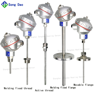 Pt100 Wasserdichte Temperatur mess sonde Wärme widerstand WZP-231 integriertem Temperatur transmitter sensor - Product Image 5