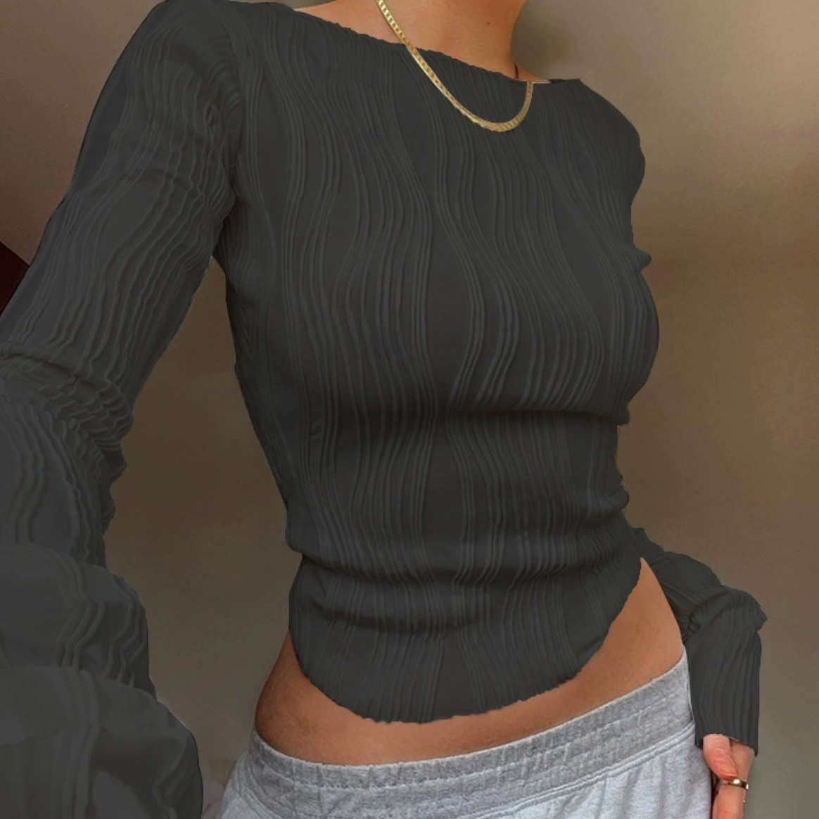 T-shirt noir