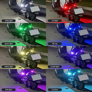 リモコン付きの新しいLED RGB点滅警告灯防水USB充電屋外ナイトナビゲーション航空機ドローンライト - Product Image 3