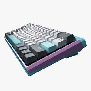 キーボードコンピューターclavier azertyusbキーボードDurgodK330wPlus 60% レイアウト61キーホットスワップワイヤレスメカニカルキーボード