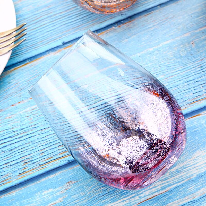Creative starry sky transparent egg cup crystal wine glass