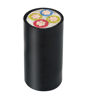 0.6/1 KV 4x70 Mm2 <strong>Copper</strong> Conductor PVC Sheath XLPE Insulated N2XY 4 <strong>Core</strong> Power Cable - Product Image 2
