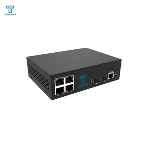 SFP modülü ile 802.3 At/af standart ticari yönetilen Layer2 PoE anahtarı 4 Port 10/100/1000M ile uyumludur - Product Image 1