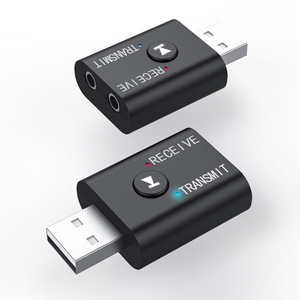 One Machine Two-in-One DC <strong>Output</strong> Transmitter <strong>and</strong> Receiver New Condition for <strong>Bluetooth</strong> 5.0 <strong>Audio</strong> Adapter WiFi Adapter - Product Image 1