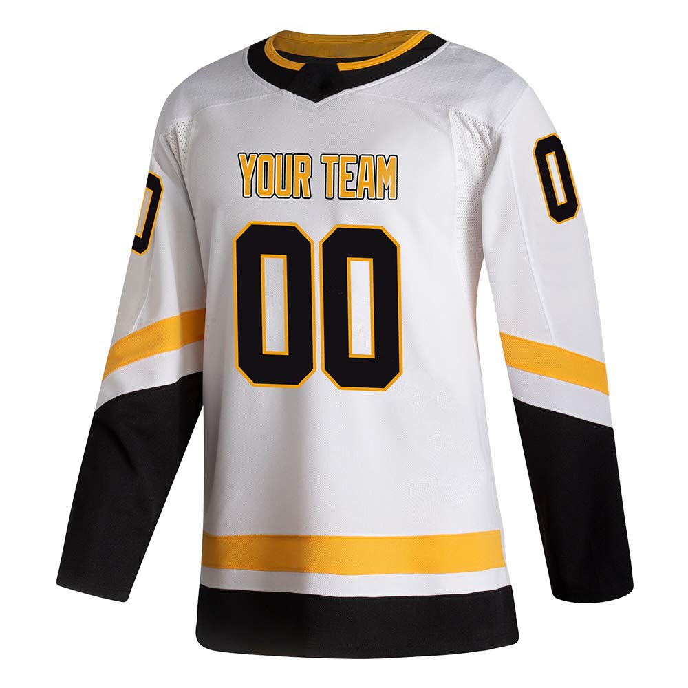 Yellow-black-white