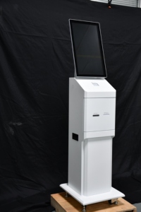 Mới đến 21.5 inch RFID thẻ <span class=keywords><strong>Dispenser</strong></span> Máy in nhiệt Màn hình cảm ứng in vé kiốt tự dịch vụ thanh toán kiốt - Product Image 4