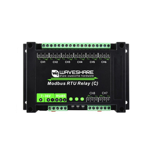 <strong>Modbus</strong> RTU 8-ch Latching <strong>Relay</strong> <strong>Module</strong> (C) <strong>with</strong> RS485 Interface Multi Isolation Protection Circuits Rail-mounted Case - Product Image 3