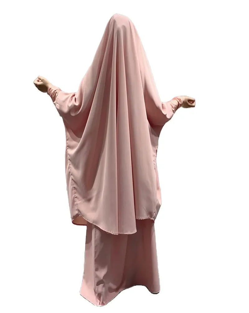 Robe hijab à capuche pour femmes musulmanes pour ramadan, vêtement de prière, abaya jilbab, longue jupe abaya, vêtements islamiques, burka