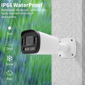 Nuovissimo alloggiamento in metallo a colori 5MP 4K per esterni 8MP POE IP telecamera Bullet rilevamento veicolo CCTV telecamera di sicurezza di rete - Product Image 2