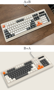 Teclado con cable K1 teclado de oficina teclado de diseño retro - Product Image 3