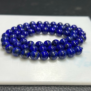 HQ taşlar 3A 5A 7A 8A dize boncuk 3-12mm doğal mavi Lapis taş 38cm AAAA Lapis Beads li boncuk - Product Image 2