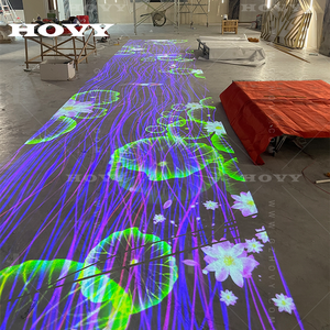 3D โฮโลแกรมเสริมสมจริงแบบโต้ตอบชั้นเกมซอฟต์แวร์อุปกรณ์โฆษณาเครื่องฉายโปรเจคเตอร์ - Product Image 2