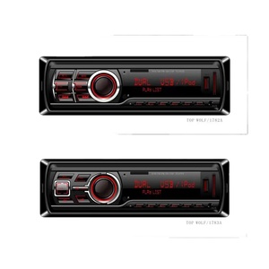 车载收音机立体声播放器数字蓝牙车载MP3播放器调频收音机立体声音乐USB/标清，带仪表板辅助输入 - Product Image 1