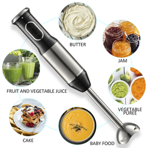 Kommerzielle elektrische Chopper Edelstahl Stab mixer Handbuch Küchengeräte Entsafter Maschine für Smoothies Maker Haushalt