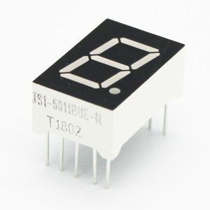Jstronic Single Digit 0.5&quot; Inch Seven <strong>Segment</strong> 12.7mm Digit Height <strong>7</strong> <strong>Segment</strong> Led <strong>Display</strong>