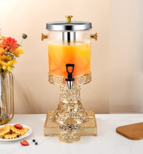 パーティーやケータリング用の蛇口モダンスタイルのプラスチックと飲料ディスペンサーを備えた豪華な8L大容量ジュースディスペンサー - Product Image 1