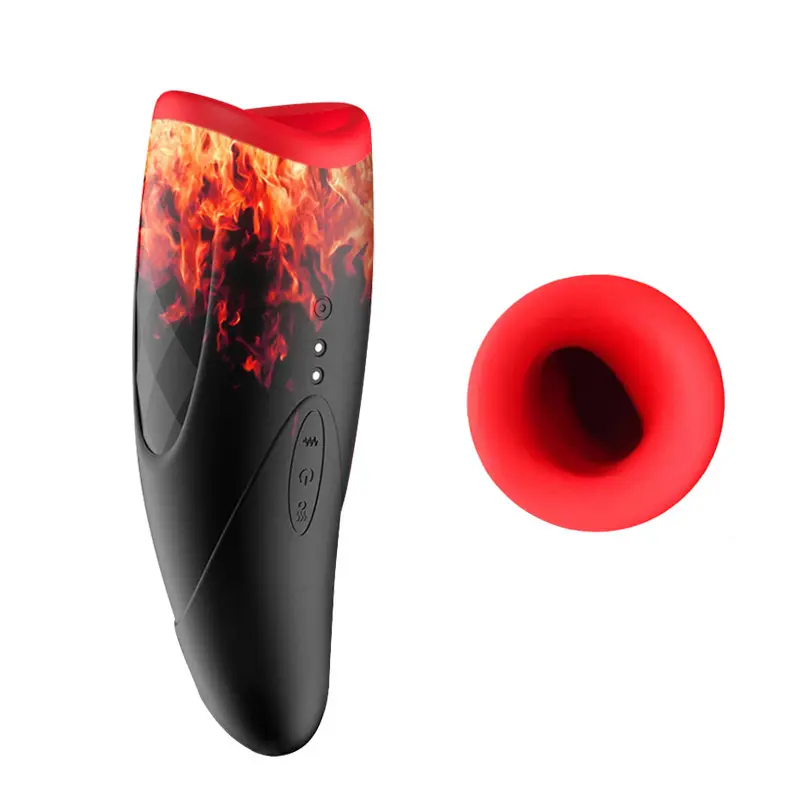 Heating Electric Male Massage Vibrator Masturbating Cup Adult Sex Toys Silicon Automatic Masturbator For Men