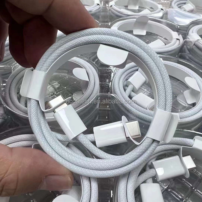 Cable c-c blanco de 1m, sin caja