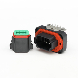 China Factory Direct Sale Auto Waterproof DT13-<strong>8P</strong> 8Pin Right Angle Connector PCB Mount <strong>Header</strong> for Power Applications <strong>8P</strong> Adaptor - Product Image 4