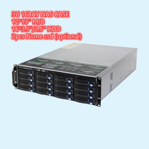 Caja de almacenamiento personalizada 3U16 Bay para Servidor NAS, e-atx Max, 12 gb/s, compatible con placa base de 12 ''x 13''(e-atx) - Product Image 2