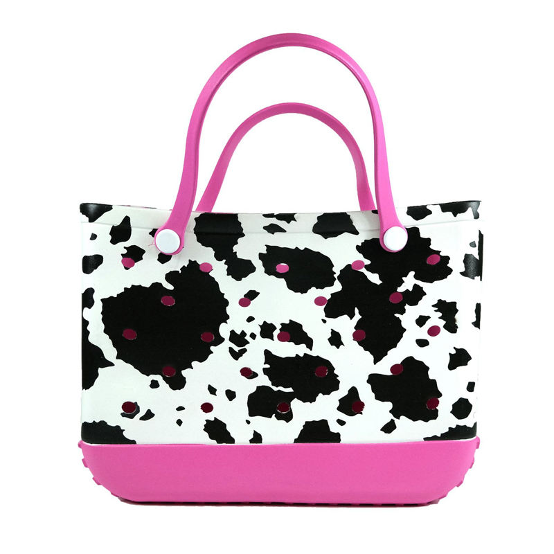 motif de vache rose