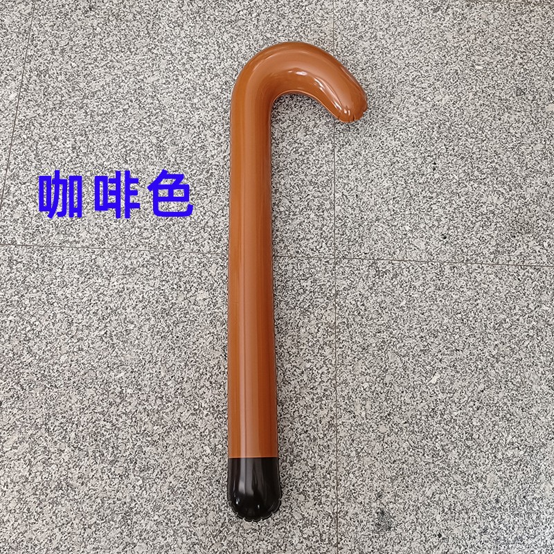 90Cm small crutches (brown)