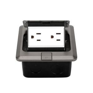 Enchufe de toma de tierra emergente de cobre de 6 orificios, resistente al agua, residencial, Color dorado con enchufe directo IP44 rápido, conectividad NFC - Product Image 3