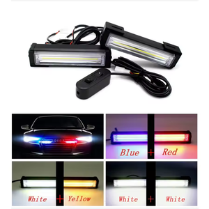 12V 24v频闪工作灯COB频闪闪光警告格栅灯 - Product Image 5