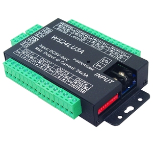 5V 12V 24V Common Anode <strong>DMX512</strong> <strong>Decoder</strong> 3 CH 9 CH 24 CH Channels <strong>DMX</strong> <strong>LED</strong> <strong>RGB</strong> RGBW <strong>Controller</strong> for <strong>LED</strong> Strip,Lamp,Light,Lights Tape - Product Image 5