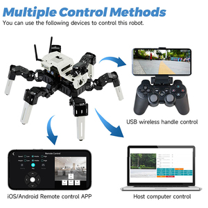 18DOF Muto S2 bionischer Hexapod Roboter-Anwendung Python3 Programmierung für Raspberry Pi 5 und nvidia Jetson NANO - Product Image 3