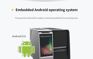 Android UHF RFID 8インチ工業用サーマルプリンター300dpi Impinj R2000高速WiFiバーコードラベル & ストックプリント用 - Product Image 6