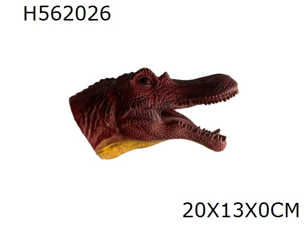 Marionnette dragon à dos rouge