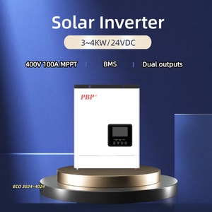 PBP中国专业制造3000W 24v输入电压逆变器纯正弦波太阳能逆变器，带MPPT充电控制器 - Product Image 1