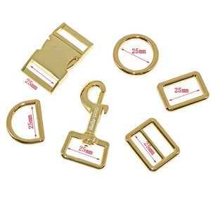 2022 Metal Rectangle Ring <strong>Buckles</strong> Webbing Strap <strong>Loops</strong> Adjuster Square <strong>Buckle</strong> - Product Image 6