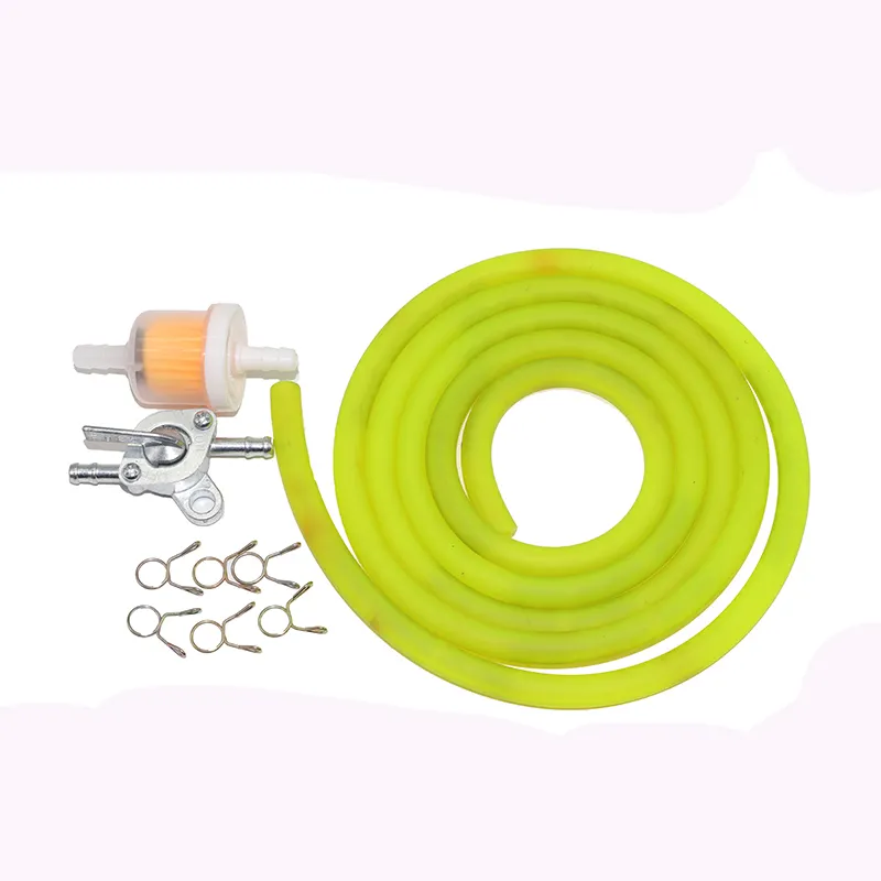 KAEFUNG Green Moto Fuel Filter Line Spring Clips Clamps Tube Hose Inner Dia Motorcycle Oil Gasoline Universal Dirt ATV Moped